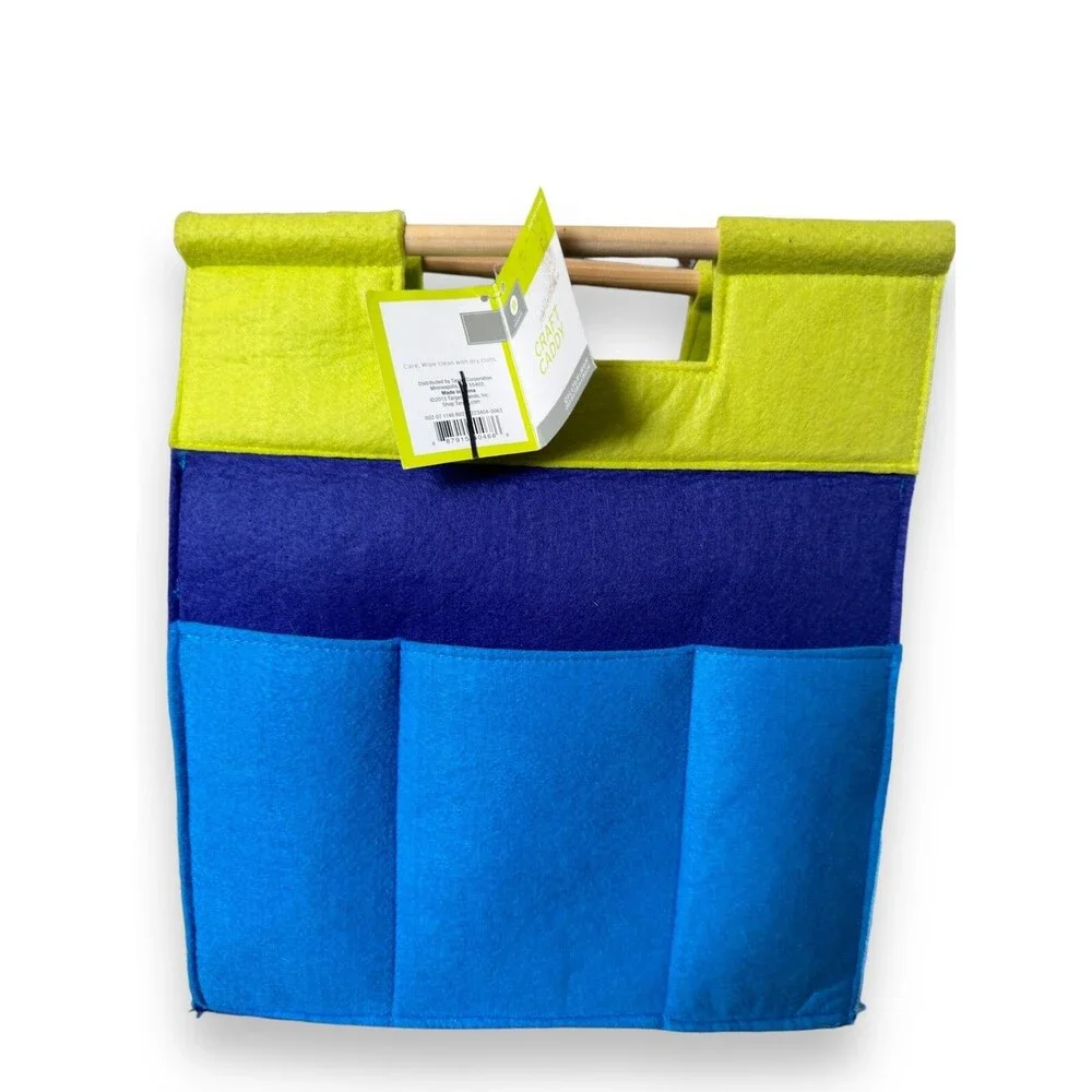 Craft Storage Caddy Aesthetic Sewing Organizer Portable Junk Journal Bag